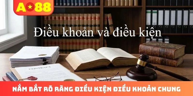 Nắm bắt rõ ràng điều kiện điều khoản chung Nắm bắt rõ ràng điều kiện điều khoản chung